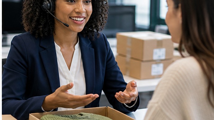 Business support team visual